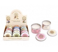 7.5X5CM SCENTED TIN CANDLES