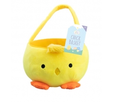 Easter Plush Chick Basket