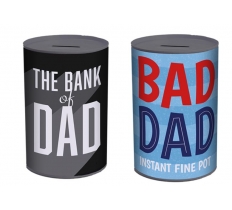 Best Dad Money Tin ( Assorted Designs )