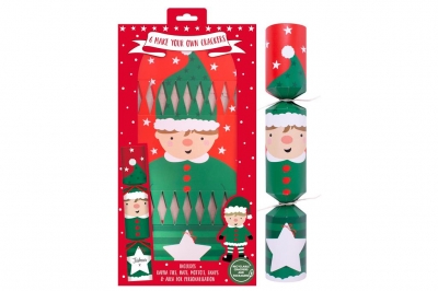 Christmas Crackers 12" x 6 Make Your Own Elf