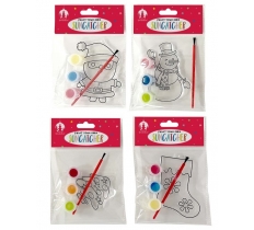 Christmas Activity Paint Your Own Suncatcher