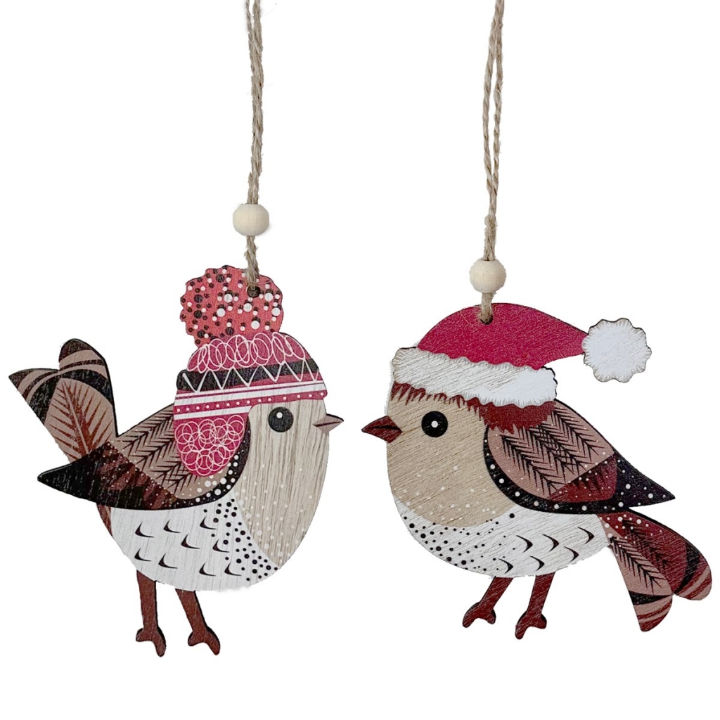 Robin Hanger 11x9cm - Click Image to Close