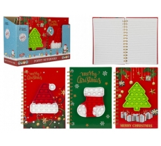 Snow White Poppit Front Design Notebook