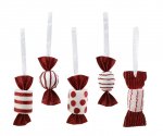 Candy Cane Sweet Deco 10-12Cm ( Assorted Designs )