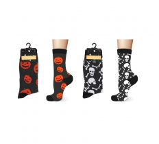 Mens Cotton Halloween Design Socks