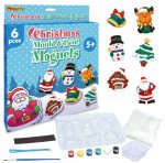 Christmas Mould & Paint Magnet Set