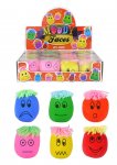 Moody Face 6cm Squeeze Squishy Toy