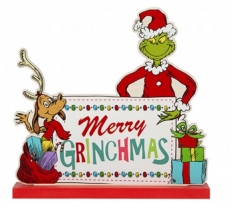 Grinch Mdf Ornament Merry Grinchmas