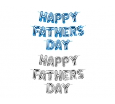 Happy Father's Day Foil Balloon Banner