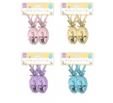 Easter Hanging Disco Eggs