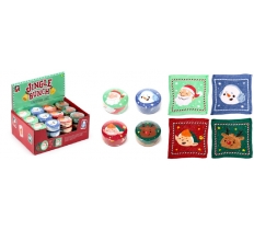 Jingle Bunch Christmas Compressed Travel Towel