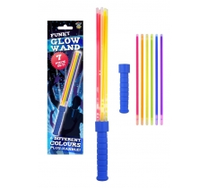 Glow Stick Wand 7 Piece Set ( Assorted Colours )