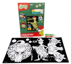 The Grinch Velvet Art Set