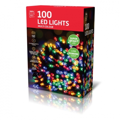 LED Lights 100 Multicoloured