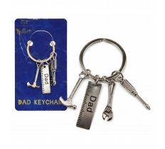 Dad In A Billion Dad Tool Keychain