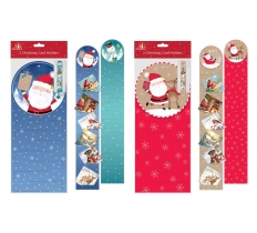 Christmas Card Holders - 2 Pack Cute Designs