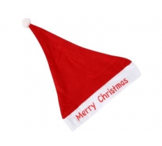 Felt Merry Christms Santa Hat