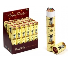 Lisa Parker Hocus Pocus Cat Large Pencil Pot with 12 Colours