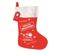 Christmas Stocking Non Woven Special Delivery