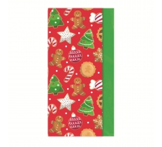 Christmas Gingerbread 8 Sheet Tissue Paper