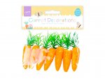 Easter Carrot Decorations 7 Pack