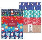 Christmas Wrap XMAS 8 Sheet Pack