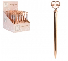Best Mum Ever Luxury Pen In Display Rose Gold Barrel