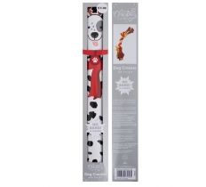 Christmas Pet Dog Silver 14" Cracker