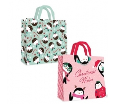 Christmas Pp Shopper Bag Cute Gift Bag