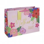 Mom Floral Shpper Bag With Card