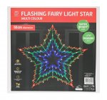 LED Silhouette Star Lights Multicoloured