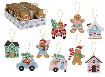 Candy & Gingerbread Tree Decorations