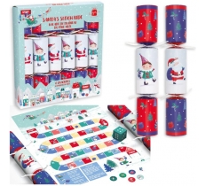 Christmas Cracker 6" x 8 Santa's Sleigg Ride