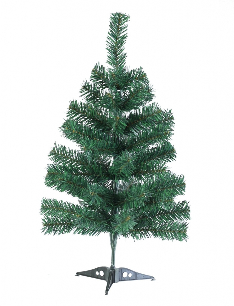 Christmas Table Deco Tree 60cm Plastic Stand - Click Image to Close
