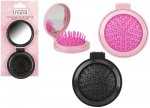 Folding Mirror Hair Brush