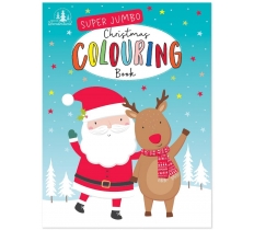 Super Jumbo Christmas Colouring Book