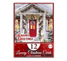 Christmas Home 12pk Card