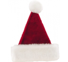 Luxury Plush Santa Hat 30 X 45cm