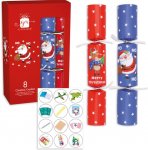 Christmas Cracker 8 x Novelty Character