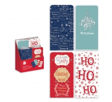 CHRISTMAS CARDS SINGLE MONEY WALLET