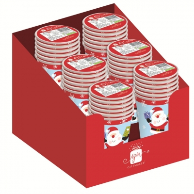 Christmas Cups 8oz Kids Character Pack Of 6