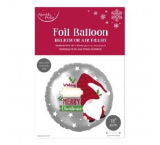 Christmas 18" Gonk Ariival Foil Balloon