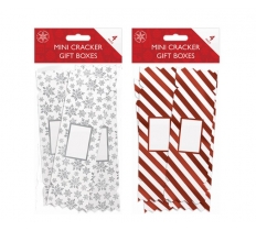 Christmas Mini Cracker Gift Box 4 Pack