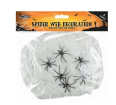 Halloween Spider Web Decoration