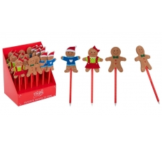 Christmas Gingerbread Man Novelty Pen