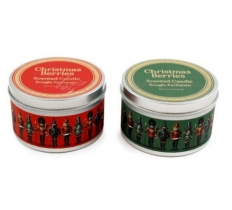 Christmas Cat/Dog Nutcracker Tin Candle 7.5x5cm