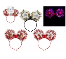 Light Up Fibre Optic Christmas Tinsel
