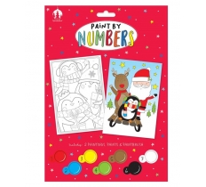 Christmas Activity XMAS Paint By Numbers Set