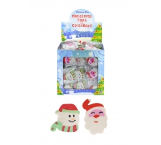 Christmas Character Erasers x 208 ( 7p Each )