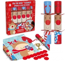 Christmas Crackers 6" X 6 Pin The Nose